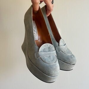 Robins Egg Sky High Wedge